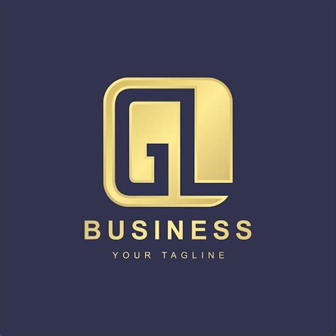 Conjunto De Diseño Creativo Del Logotipo De La Letra Gl Para Todos Los