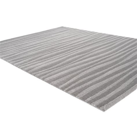 Latitude Run Power Loom Performance Gray White Rug Wayfair