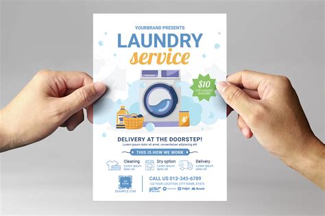 Laundry Flyers Templates Detrester