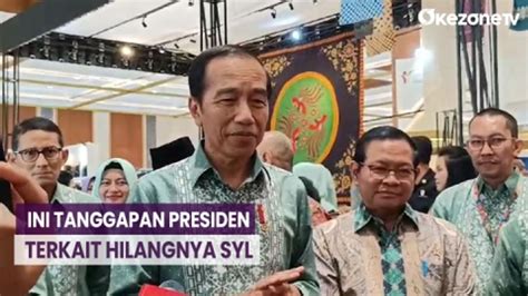 Mentan Syl Hilang Kontak Di Eropa Presiden Jokowi Buka Suara Video