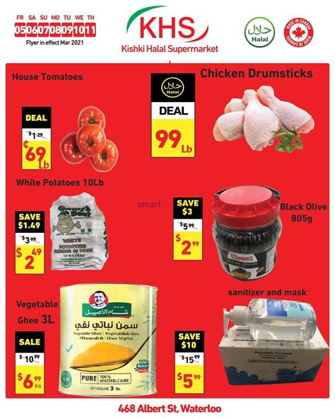 Kishki Halal Supermarket Flyer March To