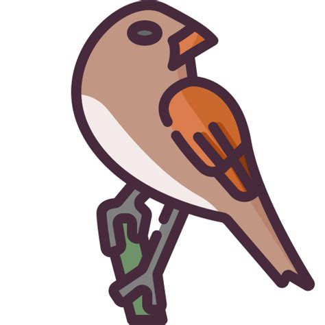 Bird Generic Outline Color icon