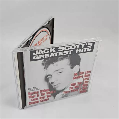 Jack Scott Jack Scotts Greatest Hits Cd New Case A18 £17 52