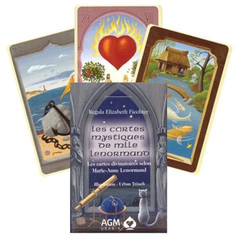 Les Cartes Mystiques De Mlle Lenormand Cartes Pont French Dition Agm