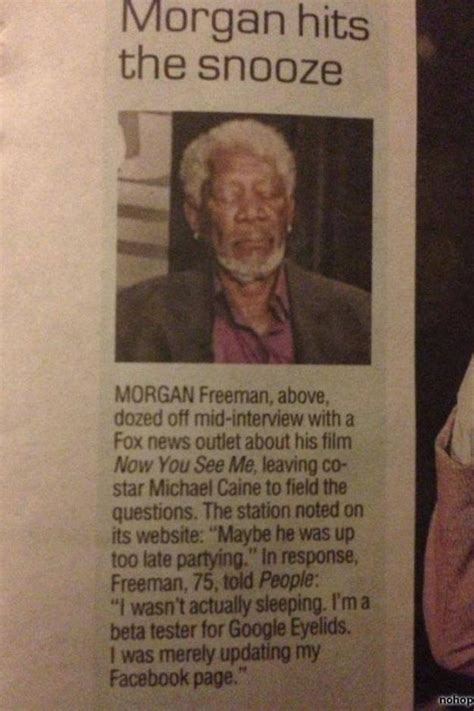 Morgan Freeman Meme Hes Right You Know