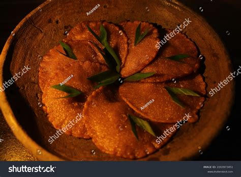 Kue Cucur Indonesian Traditional Snack Made Stock Photo