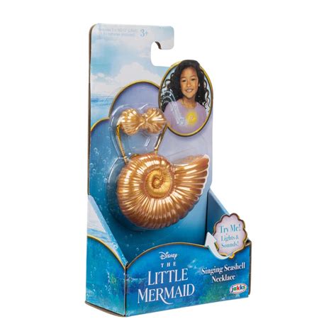 The Little Mermaid Live Action Ariel Singing Seashell Necklace