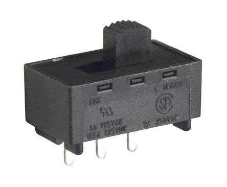 Slide Switch Spdt Mini 4A 125V L102011Ms02Q A LIVESTAINABLE