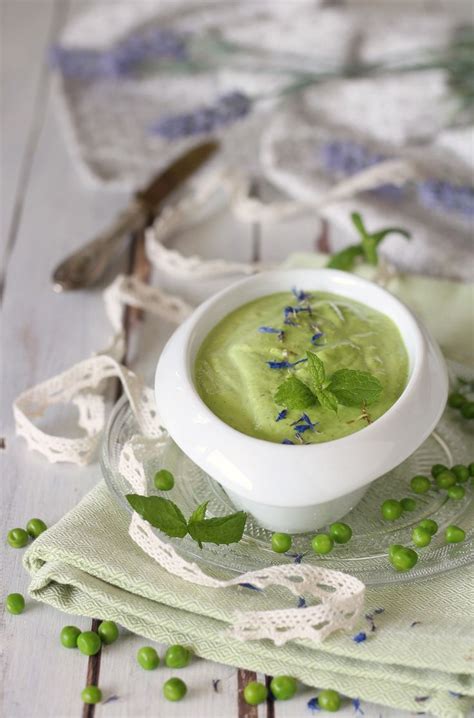 Crema Di Piselli Allo Yogurt E Menta Facile E Veloce Papilla Monella