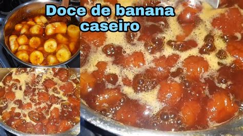 Como Fazer Doce De Banana Caseiro Luiz Pinto YouTube