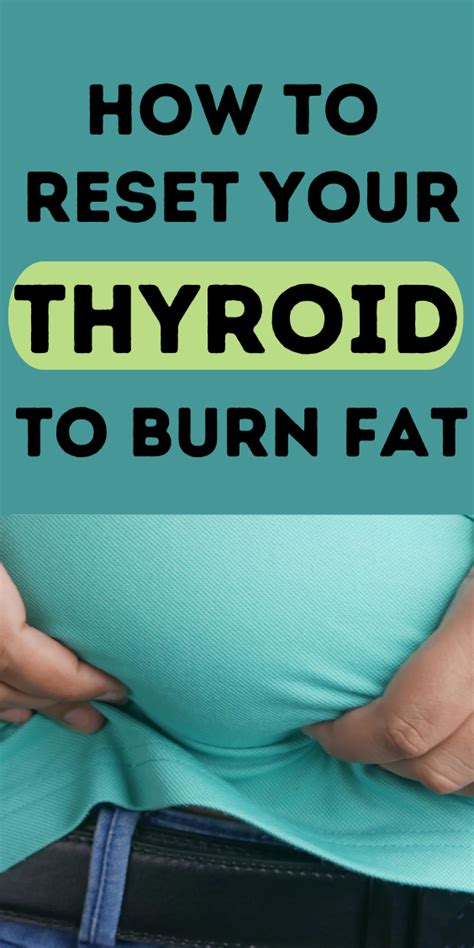 Reset Thyroid In Days To Burn Fat Activate Metabolism Artofit