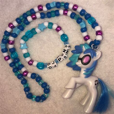 Pony Necklace Kandi Necklace Diy Kandi Bracelets Beaded Bracelets