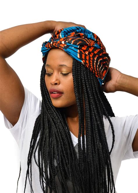 Naturelle Easy Wrap Doek Kwanza Rightland Easy Wrap Long Hair