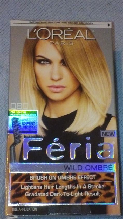 .: Loreal Paris Feria Ombre Hair Color Review (Blonde)