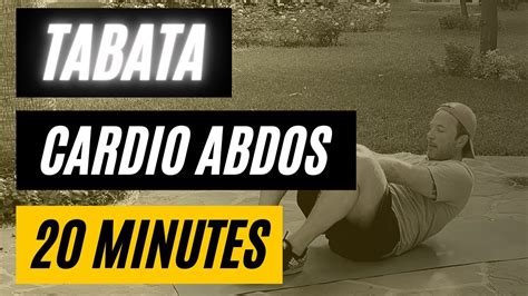 TABATA CARDIO ABDOMINAUX SPECIAL BRULE GRAISSE I 4t YouTube