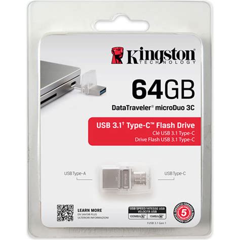 Memoria Usb Kingston Dtduo C Tipo C Gb Papeler A Lumen