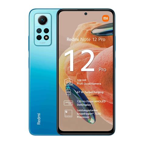 Xiaomi Redmi Note 12 Pro 4G 8GB+256GB Glacier | Kaufland.de