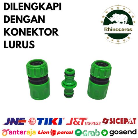 Jual Sambungan Selang Air Paket Quick Connector Selang Konektor Lurus