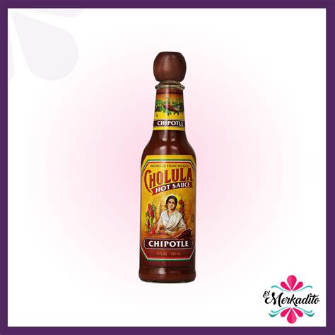 Spicy Chipotle Sauce Cholula 150 Ml El Merkadito