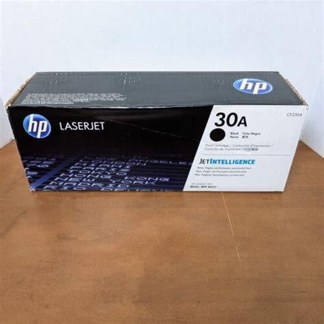 Genuine Oem Sealed Hp Laserjet 30a Cf230a Black Toner Cartridge M203 Mfp M227 Ebay