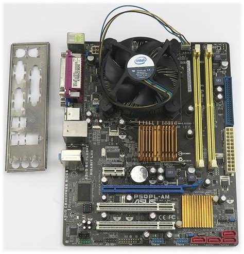 ASUS P5QPL AM Mainboard CPU Dual Core E5500 2x 2 8GHz mit Kühler