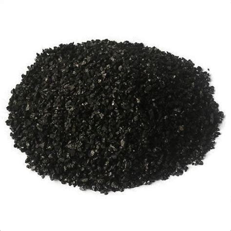 25kg 50kg Coconut Shell Charcoal Granules Ash Content Below 8