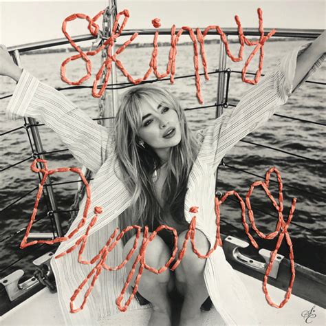 Car Tula Frontal De Sabrina Carpenter Skinny Dipping Cd Single