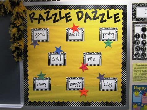 Word choice with a "razzle dazzle" word wall that you can update ...