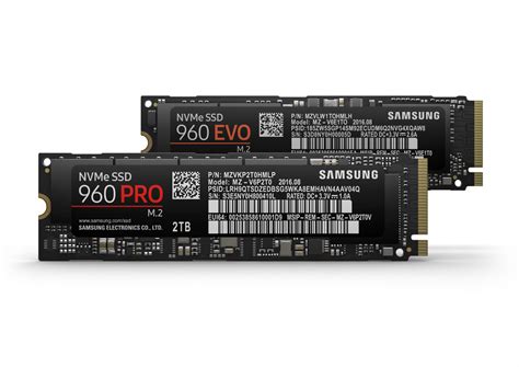 Samsung 960 Evo 960 Pro Ssds The Full Product Details Tom S Hardware