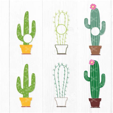 Cactus SVG Mexico Svg SVG Files For Cricut Silhouette Botanical Svg