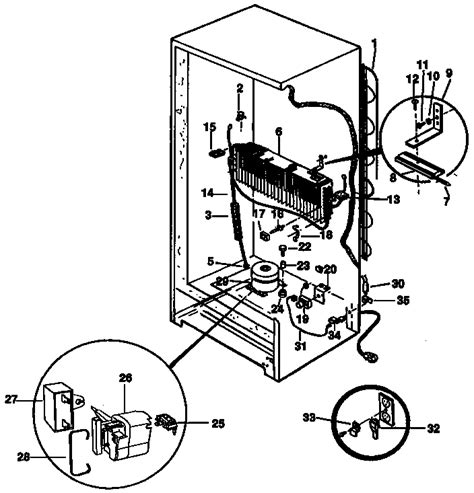 Kenmore Chest Freezer Parts Diagram