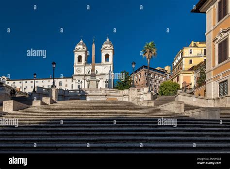 Piazza Di Spagna Spanish Steps Rome Italy Stock Photo Alamy