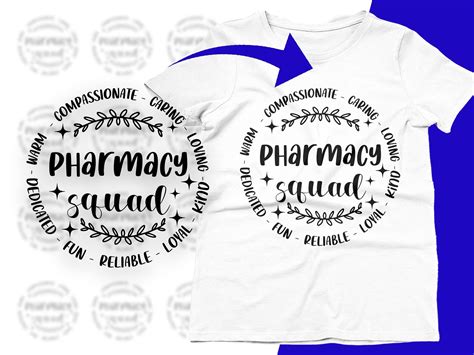 Pharmacy Squad Pharmacist Gift Idea Svg Graphic By Craftdesigns