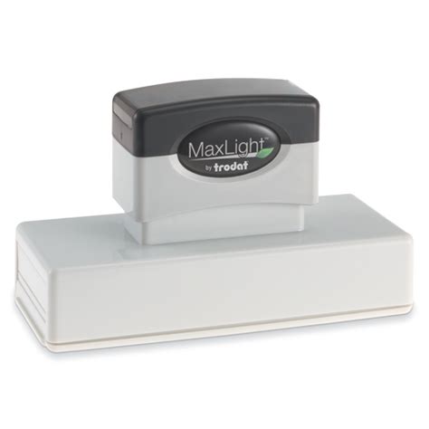 Trodat Maxlight Xl3 720 Pre Inked Rectangular Stamp