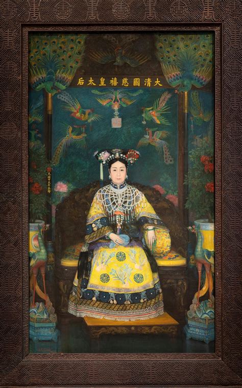 The American Artist In China Who Painted The Empress Dowager Cixis