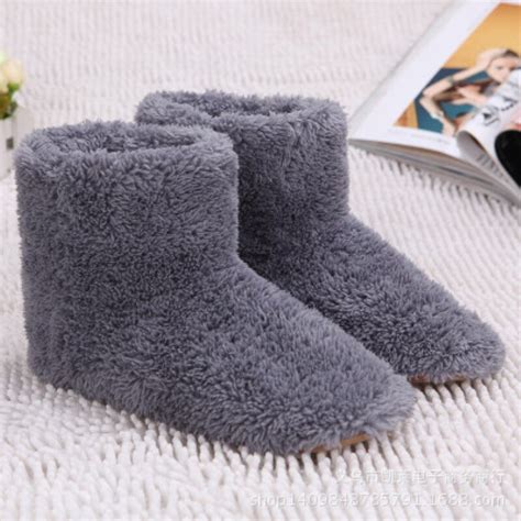 Winter Usb Warmer Voet Schoen Pluche Warm Elektris Grandado