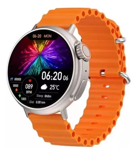 Relogio Smartwatch Ultra Pro Redondo Original Nfe Parcelamento Sem