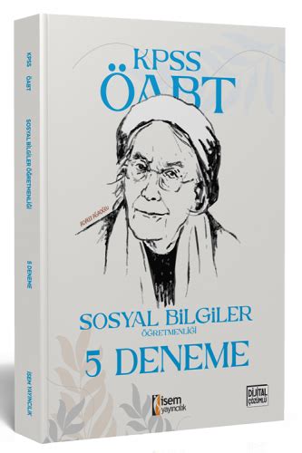 İsem Yayınları 2023 ÖABT Sosyal Bilgiler Öğretmenliği 5 li Deneme Komi