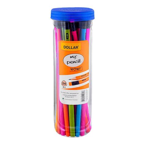 Dollar My Pencil Pack Of 24 Mungal Bazar