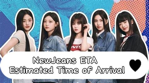 NewJeans ETA Estimated Time Of Arrival Romaji Lyrics YouTube