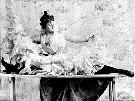 Louise Weber Known As La Goulue French Dancer