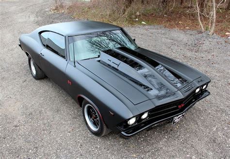 69 Black Chevelle 60s Muscle Car Vintage Chevrolet Cars Pinterest