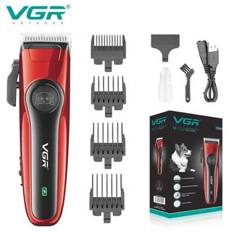 Stainless Steel Vgr V Red Black Pet Hair Trimmer Or Pet Hair