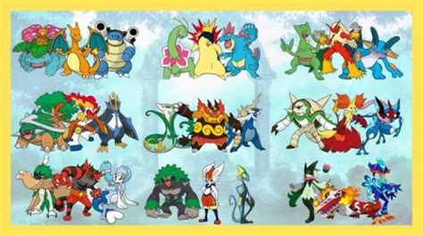 Create A Pokemon Starter Trios Tier List Tiermaker