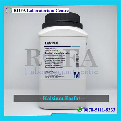 Jual Kalsium Fosfat Calcium Phosphate Ca3 PO4 2 Pro Analis Merck