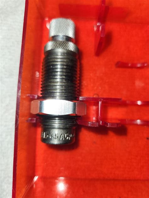 Used Lee Carbide Factory Crimp Die 45acp 45 Auto Rim 45 Win Mag 90864