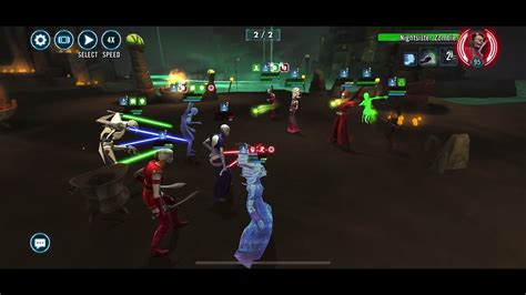 SWGOH Empire TB P3 DS Dathomir Asajj NS W Grievous YouTube