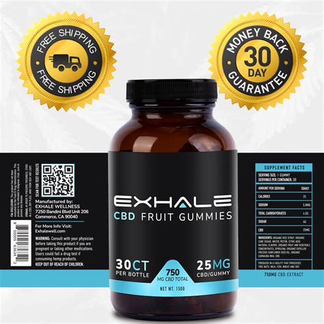 Buy CBD Gummies CBD Edibles Exhale Wellness