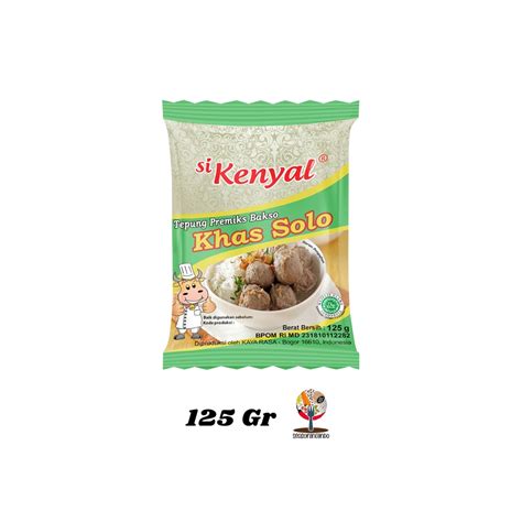 Jual Si Kenyal Tepung Premiks Bakso Khas Solo Gr Min Pcs