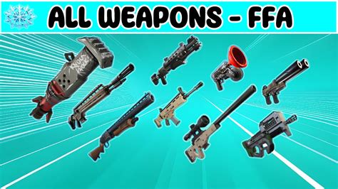 ALL WEAPONS FFA 0770 0012 2839 By 2xriot Fortnite Creative Map